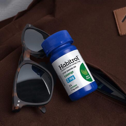 Habitrol Nicotine Lozenges 2 mg Original Flavor - 135 Count - Stop Smoking Aid - Reduce Cravings and Withdrawal Symptoms in Saudi Arabia