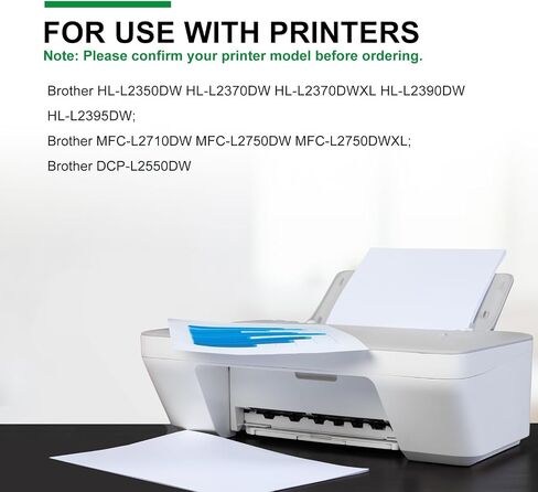 TN-420 TN420 Toner Cartridge for Brother Printer Replacement for Brother TN-450 TN450 Used with HL-2270DW HL-2280DW HL-2230 MFC-7360N MFC-7860DW DCP-7065DN Intellifax 2840 2940 in Saudi Arabia