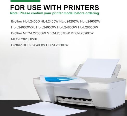 TN-420 TN420 Toner Cartridge for Brother Printer Replacement for Brother TN-450 TN450 Used with HL-2270DW HL-2280DW HL-2230 MFC-7360N MFC-7860DW DCP-7065DN Intellifax 2840 2940 in Saudi Arabia