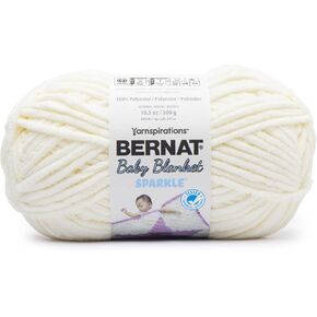 Bernat Baby Blanket Sparkle 300G - Seafoam Sparkle in Kuwait