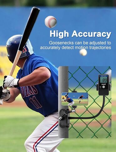 Selens Fence Mount Live Streaming Kit لـ Mevo Start ، GoPro ، سلسلة من السياج المتسلسل مع حقيبة تخزين لـ Gamechanger في لعبة البيسبول ، ملعب الكرة اللينة in Saudi Arabia