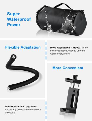 Selens Fence Mount Live Streaming Kit لـ Mevo Start ، GoPro ، سلسلة من السياج المتسلسل مع حقيبة تخزين لـ Gamechanger في لعبة البيسبول ، ملعب الكرة اللينة in Saudi Arabia