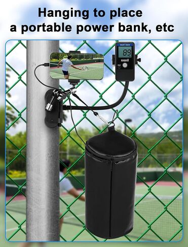 Selens Fence Mount Live Streaming Kit لـ Mevo Start ، GoPro ، سلسلة من السياج المتسلسل مع حقيبة تخزين لـ Gamechanger في لعبة البيسبول ، ملعب الكرة اللينة in Saudi Arabia