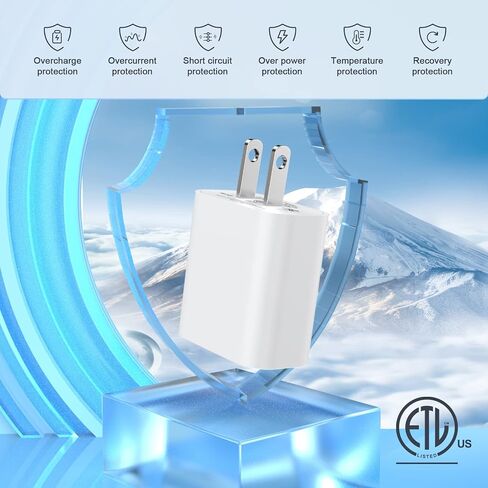 iPhone 16 15 Fast Charger,[MFi Certified] 2Pack 30W USB C Wall Charger Block with 10FT Long USB C to USB C Charging Data Sync Cable for iPhone 16 Pro Max/16 Pro/16 Plus/16/15 ProMax/15Pro/15Plus/15 in Kuwait