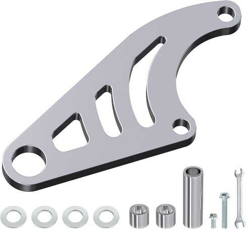 Mini Bike Hydraulic Brake Bracket Kit Compatible with Coleman CT100U 98cc 3.0HP Minibike Powersport, Rear Brake Caliper Mount Replacement Parts (Black) in Saudi Arabia