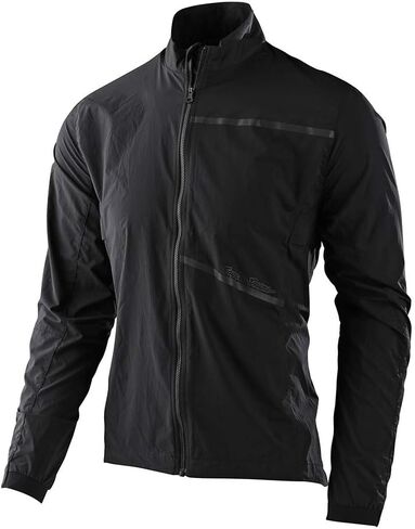 Troy Lee Designs Cycling Mountain Bike Racing Waterproof Windbreaker Jacket, Shuttle (XS, Black) in Saudi Arabia