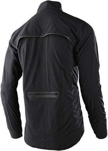 Troy Lee Designs Cycling Mountain Bike Racing Waterproof Windbreaker Jacket, Shuttle (XS, Black) in Saudi Arabia