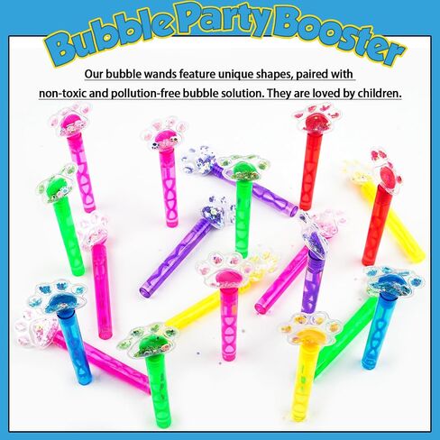 24pcs Princess Party Favors ، Glitter Crown Bubble Wands for Kids ، Bling Bubble Wand for Birthdy Forms ، و Goodie Pags Stuffers ، و Pinata Stuffs ، وجوائز الفصول الدراسية ، وهدايا الألعاب الخارجية الفتيات الفتيات in Kuwait