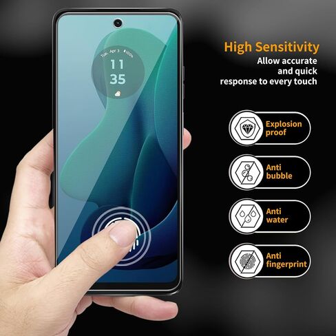 3 حزمة لـ Motorola Moto G Power 5G (2023) / XT2311 واقي شاشة زجاجي مركبة ، مقاوم للخدش ، خالي in Kuwait