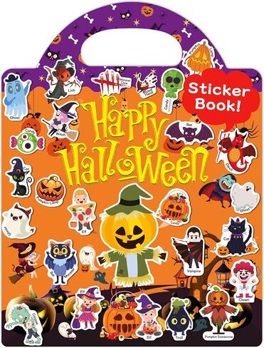 Benresive Reusable Sticker Books for Kids 2-4, Sticker Books for Toddlers 1-3 2-4, Toddler Travel Toys Activities Crafts Gifts - Thanksgiving in Saudi Arabia