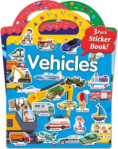 Benresive Reusable Sticker Books for Kids 2-4, Sticker Books for Toddlers 1-3 2-4, Toddler Travel Toys Activities Crafts Gifts - Thanksgiving in Saudi Arabia