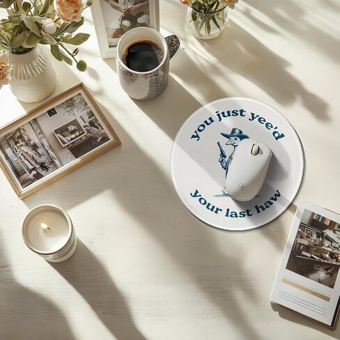 Work Forecast Funny Mouse Pad Mousepad, Funny Sarcastic Mouse Pads for Desk Home Office Computers Laptop Accessories, Office Humor Gifts for Coworkers, 7.9x7.9 Inch in Kuwait