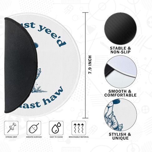 Work Forecast Funny Mouse Pad Mousepad, Funny Sarcastic Mouse Pads for Desk Home Office Computers Laptop Accessories, Office Humor Gifts for Coworkers, 7.9x7.9 Inch in Kuwait