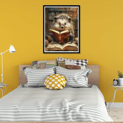Pavemlo 5D Diamond Art Kits for Adults Tiger in Cup, Full Drill Diamond Art Animals Pictures Paint with Diamonds, DIY Cross Stitch Jewel Art Rhinestone Craft for Home Wall Decor 12x16 Inch in Saudi Arabia