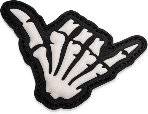 Planing Bullet PVC Patch - توهج في بقع مضحكة داكنة ، تصحيح الروح المعنوية التكتيكية العسكرية مع ربط الخطاف والحلقة ، بقع لطيفة للحقائب ، الزي العسكري ، الجينز ، السترات ، السترات ، القبعات والمزيد in Kuwait