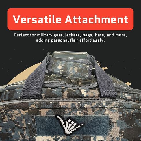 Planing Bullet PVC Patch - توهج في بقع مضحكة داكنة ، تصحيح الروح المعنوية التكتيكية العسكرية مع ربط الخطاف والحلقة ، بقع لطيفة للحقائب ، الزي العسكري ، الجينز ، السترات ، السترات ، القبعات والمزيد in Kuwait