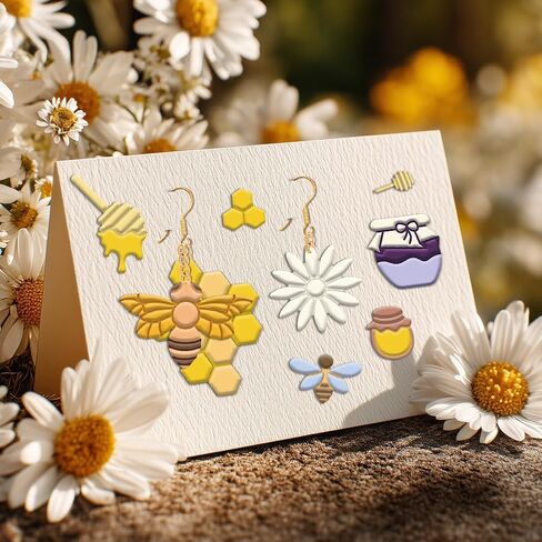 beinkmake 15Pcs Boho Raffia Polymer Clay Cutters Macrame Clay Earrings Cutters Tassels Cute Polymer Clay Cutter for Jewelry Earrings Making Birthday Party DIY Supplies in Saudi Arabia