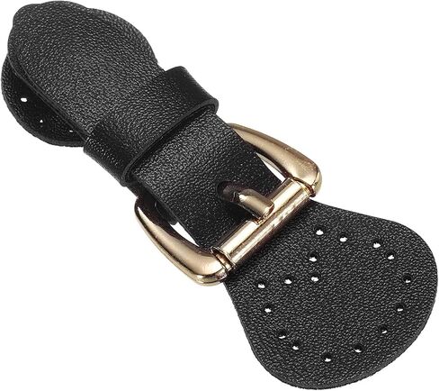 uxcell Leather Magnetic Snap Buckle Lock, Sew on Toggle Closure Fasteners Buttons for DIY Craft Sewing, Wine Red in Saudi Arabia