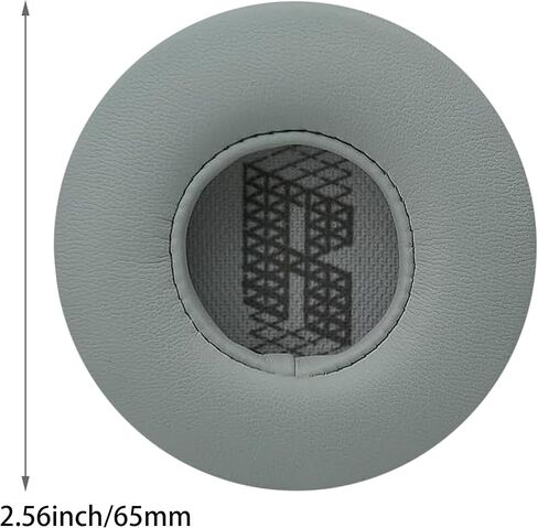 Replacement Ear Pads Compatible with JBL Live 460NC/Live 460NC On-Ear Wireless Headphones, Akkiv Replacement Ear Pads Made of Protein Leather and Memory Foam (Grey) in Kuwait
