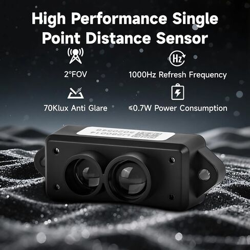 مستشعر TFS20-L Lidar 0.2-20 متر طويل المدى عالي الدقة صغير بنقطة واحدة وحدة استشعار مدمجة خفيفة الوزن مع واجهة UART I2C للروبوت بدون طيار A rduino Raspberry Pi Pixhawk in Kuwait