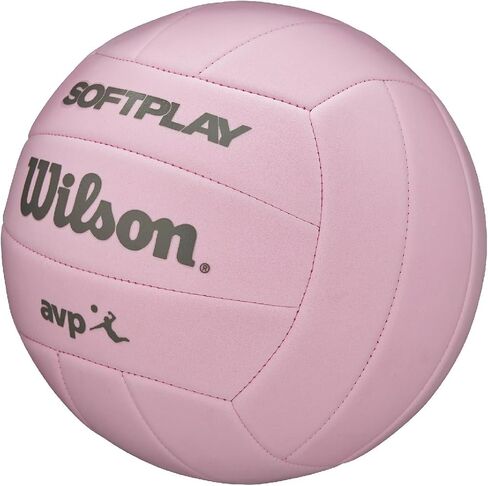 WILSON AVP Soft Play Volleyball - Official Size, Pink in Saudi Arabia