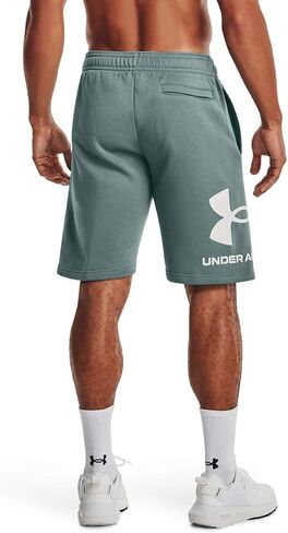 Under Armour Men's Rival Fleece Big Logo Shorts in Saudi Arabia