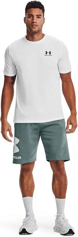 Under Armour Men's Rival Fleece Big Logo Shorts in Saudi Arabia