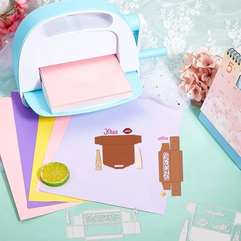GLOBLELAND 3D Square Box Cutting Dies Metal Photo Frame Die Cuts Grid Frame Cutting Embossing Templates for Scrapbooking Crafts Paper Cards Making in Saudi Arabia