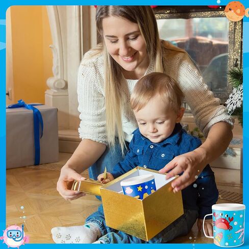 Father's Day Color Your Own Mugs for Kids - 12Pcs Best Dad Ever 8oz Personalized Coffee Mugs with 36Pcs Religious Theme Insert Paper DIY Plastic Cups for Holiday Party Sunday School Home Activities in Kuwait