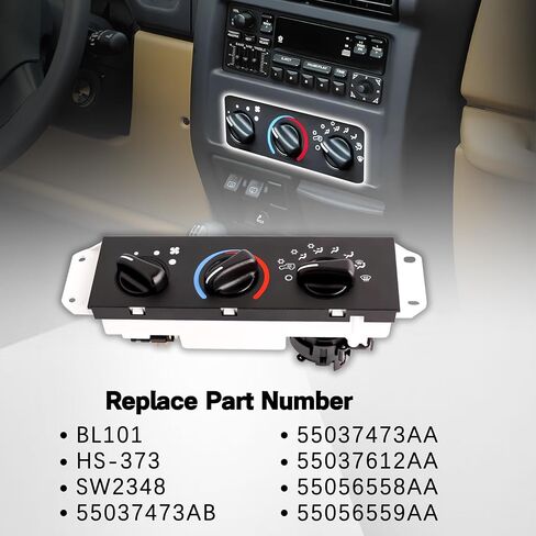 79600-S84-A21ZA Heater Climate Control Switch Module Panel Compatible with 2001 2002 Honda Accord A/C Climate Temp Unit Replace for 79600S84A21ZA in Kuwait