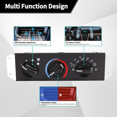 79600-S84-A21ZA Heater Climate Control Switch Module Panel Compatible with 2001 2002 Honda Accord A/C Climate Temp Unit Replace for 79600S84A21ZA in Kuwait
