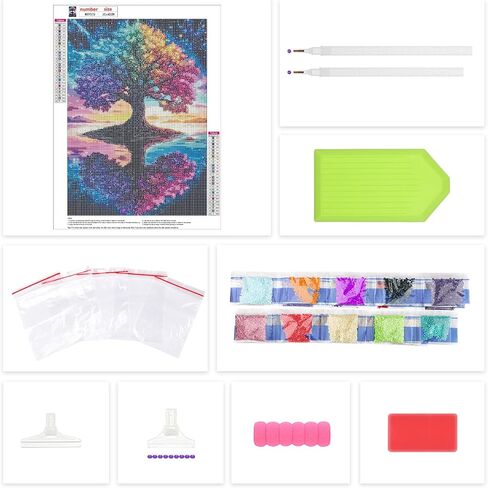 Lxmsja Red Roses Diamond Art Kits for Adults, Bird DIY Full Drill Diamond Painting Kits for Beginners, 5D Gem Art Crafts for Adults, Home Wall Decor 12x16 inch in Saudi Arabia