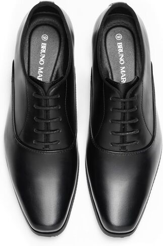 Bruno Marc Men's Dress Shoes Bussiness Formal Oxfords Wesley Lace Up Soft Plain-Toe in Saudi Arabia