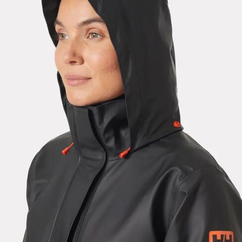 Women's Luna/Gale Waterproof Rain Jacket With Adjustable Packable Hood In Collar, Pockets, And Neoprene Cuffs, 480 Army Green - Medium in Saudi Arabia