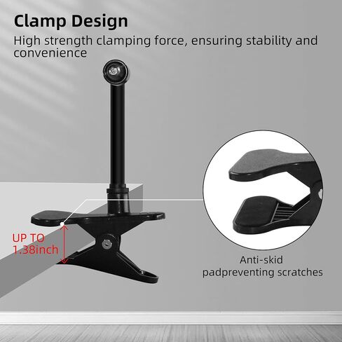 3.62" USB Clip on Fan 5V USB Boost 12V 3Pin Adapter with On/Off Switch Cooling Fan for Desktop Bed Frame and DIY Cooling Projects in Kuwait