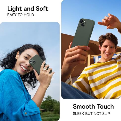 Aotesier Magnetic لـ iPhone 16 Pro Case ، [متوافق مع Magsafe] [حماية الكاميرا] ، علبة الهاتف السيليكون من الدرجة الغذائية مع [2 حماة الشاشة] ، بطانة واقية مضادة للخلع ، 6.3 بوصة ، الطباشير الوردي in Kuwait