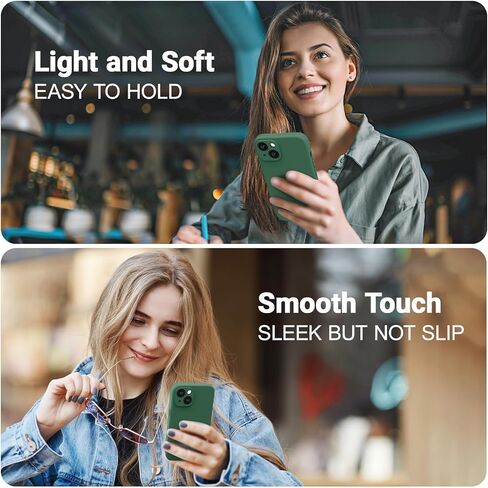 Aotesier Magnetic لـ iPhone 16 Pro Case ، [متوافق مع Magsafe] [حماية الكاميرا] ، علبة الهاتف السيليكون من الدرجة الغذائية مع [2 حماة الشاشة] ، بطانة واقية مضادة للخلع ، 6.3 بوصة ، الطباشير الوردي in Kuwait