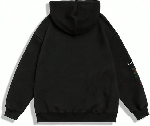 SOLY HUX Men's Floral Print Casual Graphic Hoodies Drawstring Long Sleeve Pullover Sweatshirt in Kuwait