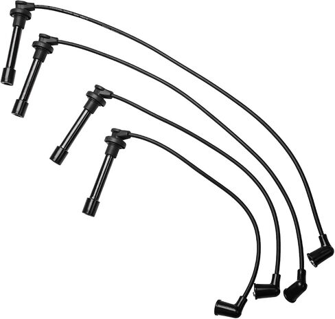 High Heat Spark Plug Wires Set of 8 Compatible with Chevrolet Chevy Silverado Suburban Tahoe, Fit for GMC Sierra Yukon - V8 Engine Replaces# M8-48322,48322R in Saudi Arabia