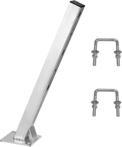 مقطورة القوارب الثقيلة Winch Post 3x3x34 بوصة ، مجلفن ، شملت U-Bolts و Post Cap in Kuwait