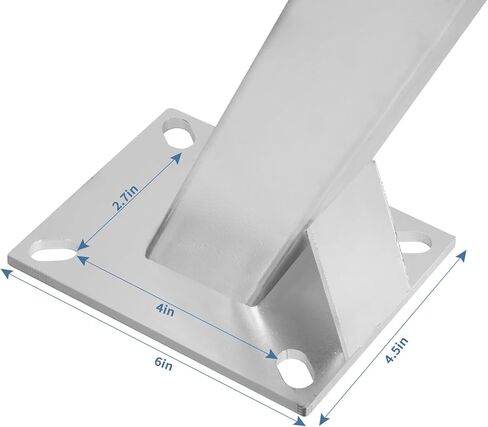 مقطورة القوارب الثقيلة Winch Post 3x3x34 بوصة ، مجلفن ، شملت U-Bolts و Post Cap in Kuwait