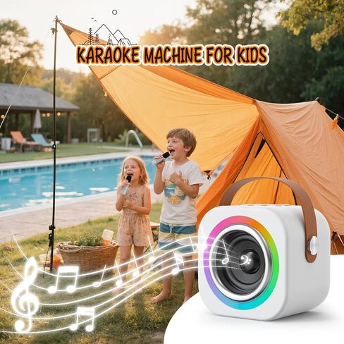 Mini Karaoke Machine for Kids, Birthday Gifts Toys for Girls Ages 3-12 in Saudi Arabia