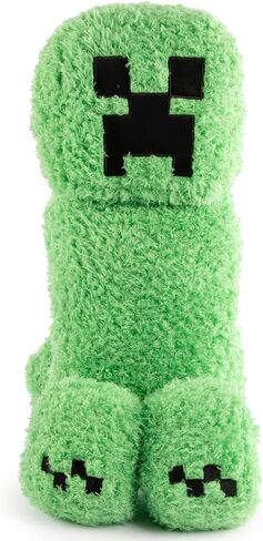 Jay Franco Minecraft Plush Pillow Buddy - Soft Plushie Stuffed Pillow, 20 Inches, Multicolored - Chicken Jockey in Kuwait