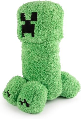 Jay Franco Minecraft Plush Pillow Buddy - Soft Plushie Stuffed Pillow, 20 Inches, Multicolored - Chicken Jockey in Kuwait