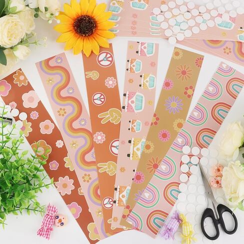 Hooqict 84Ft Classroom Bulletin Board Borders 78 Sheets Bee Bulletin Board Decorations Honeycomb Jar Rainbow Sunflower Bulletin Board Trim for Back to School Office Classroom Chalkboard Decorations in Saudi Arabia