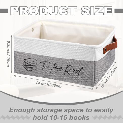 Marsui Book Lover Gifts TBR Book Storage Storage Storing To Be Read List Storage Bin Bookish Accessories Pookworm Gail in Kuwait