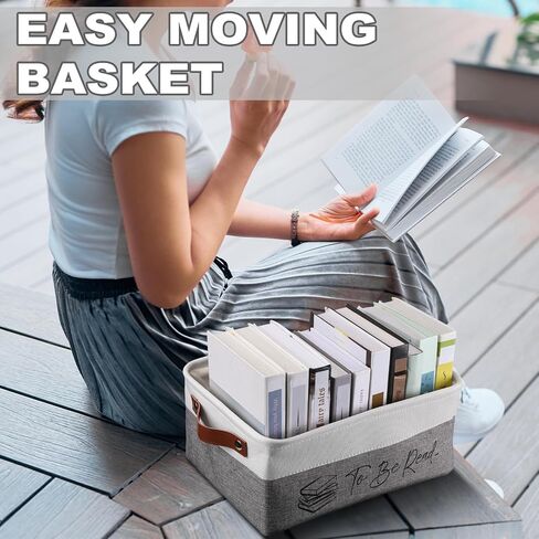 Marsui Book Lover Gifts TBR Book Storage Storage Storing To Be Read List Storage Bin Bookish Accessories Pookworm Gail in Kuwait