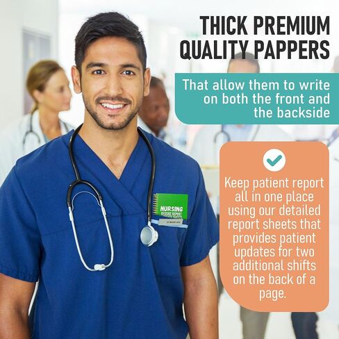 CNA Report Sheets, Patient Report Books Set of 2, Nursing Clinicals, CNA Appreciation, Gift for CNA, CNA Student Gift, and SBAR Report Book in Kuwait