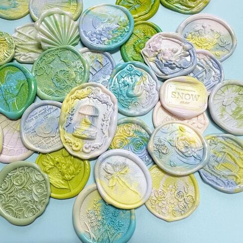 200pcs Aurora Wax Seal Beads for Wax Seal Stamp (Aurora 200) in Kuwait