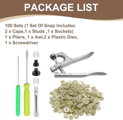 السحابات اللقطات البلاستيكية Harfington مع زلاجات المفاجئة ، 100 مجموعة راتنجات T8 Resin No-SEW الزر SNAPERERS للاصطدامات للملابس حافلات البارز صياغة ، أسود in Kuwait
